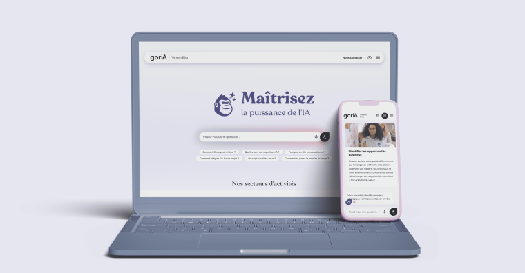 Illustration de l'article Goria, l&rsquo;agence bretonne d&rsquo;IA lance son nouveau site web