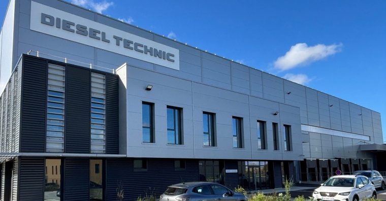 Illustration de l'article Diesel Technic double ses capacités logistiques avec une nouvelle plateforme à Janzé