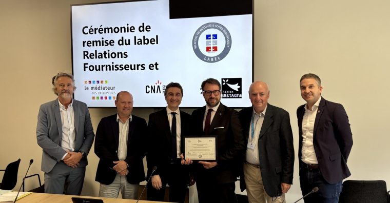 Illustration de l'article La Région Bretagne récompensée par le label Relations Fournisseurs et Achats Responsables (RFAR)