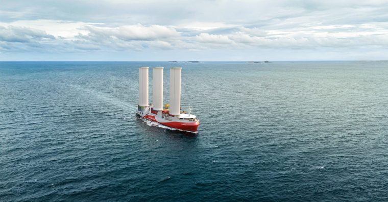 Illustration de l'article La coopérative lorientaise Windcoop confie à Sailcoop la commercialisation des places passagers à bord de son premier porte-conteneurs à voile