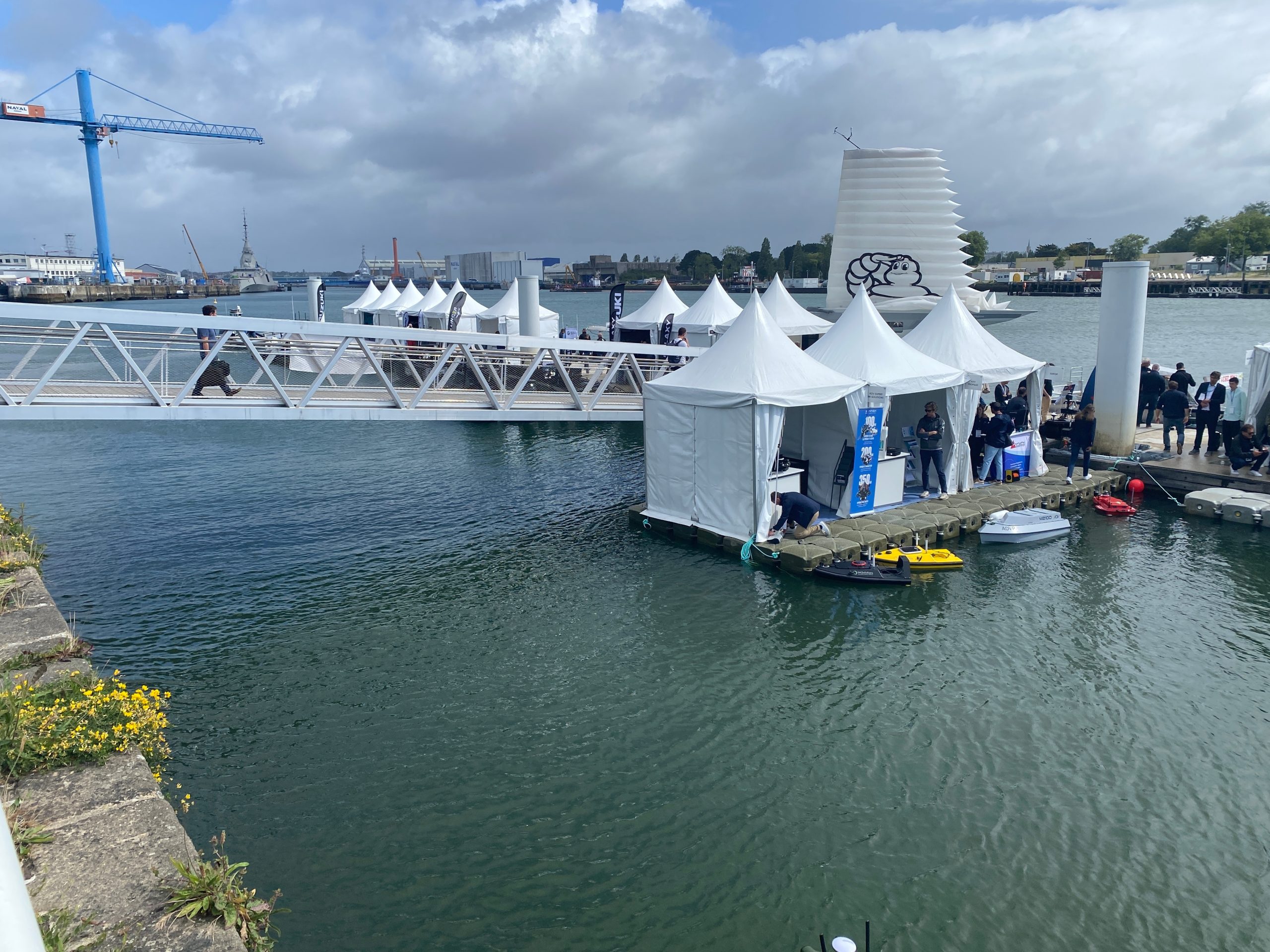La 10e édition de Navexpo (et son salon à flot) a fait la part belle aux drones