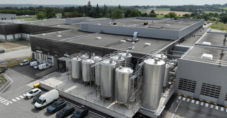Illustration de l'article À Noyal-sur-Vilaine (35), Olga investit 8,7 millions d&rsquo;euros dans son nouvel outil industriel laitier