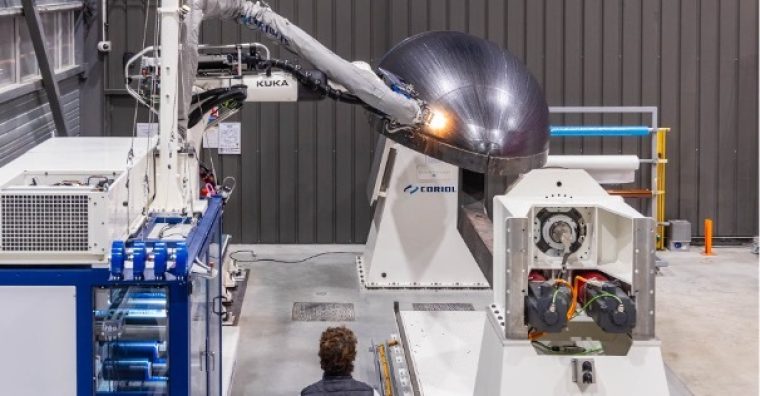 Illustration de l'article Créée à Quéven, la technologie de Coriolis Composite permet de réaliser la coiffe d’un lanceur spatial