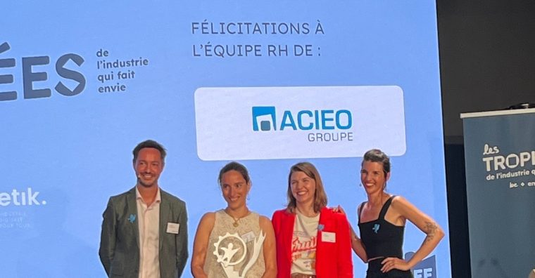 Illustration de l'article ACIEO : lauréat des Trophées de « l&rsquo;Industrie qui Fait Envie 2026 »