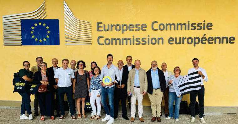 Illustration de l'article Une délégation de Produit en Bretagne en mission à Bruxelles, près des instances européennes