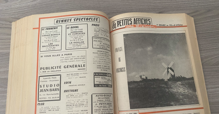 La une du numéro du 14 et 15 août 1964