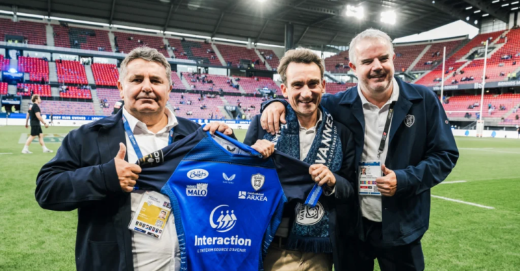 Illustration de l'article SPORT & BUSINESS. Le groupe Sill renouvelle son partenariat avec le RC Vannes