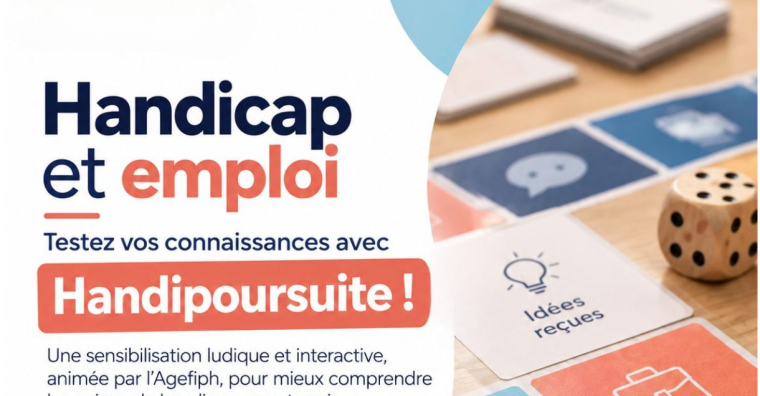 La sensibilisation à l'emploi des personnes en situation de handicap passe aussi par le jeu