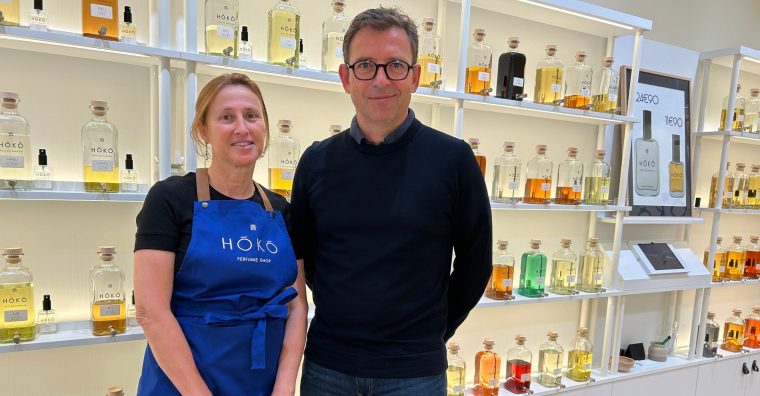 Illustration de l'article À Vannes, Hoko vend des parfums en vrac