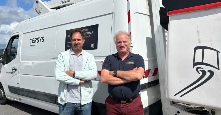 Alexandre Jehanno et Philippe Orange de Tersys à Vannes (2025).