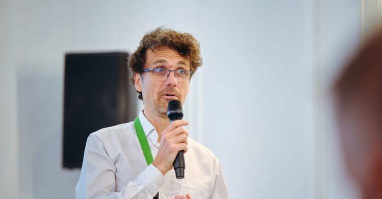Vincent Coquen, responsable développement durable de Brittany Ferries salue l'amélioration continue de la compagnie
