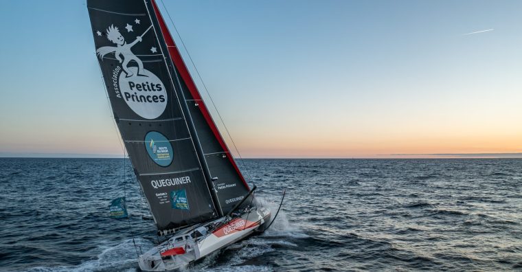L'imoca Association Petits Princes - Quéguiner