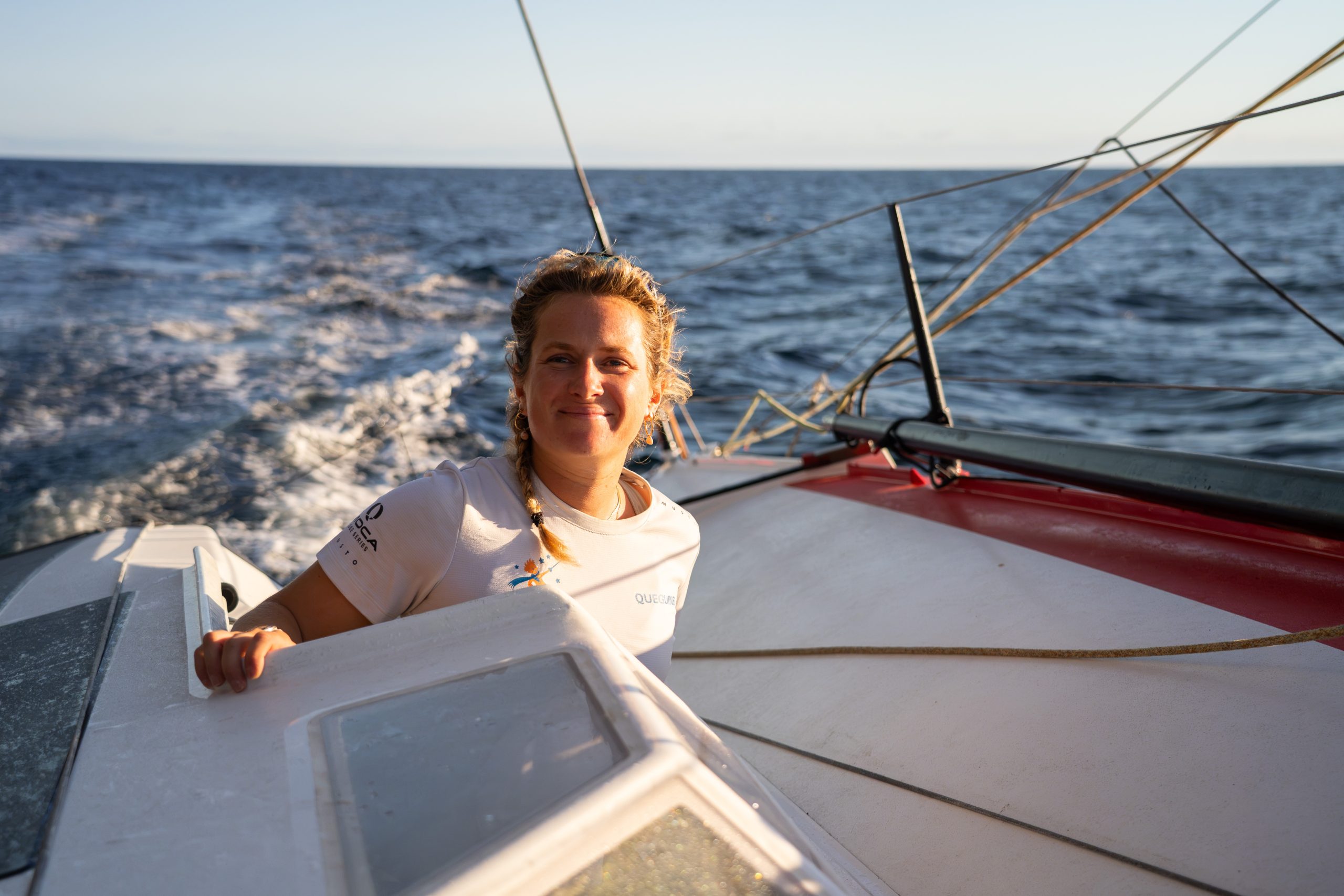 Elodie Bonafous va prendre le départ de sa première Route du Rhum