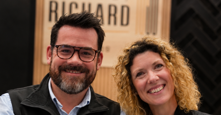 Gwénaël et Sylvanie Richard dirigent Chauffage Richard.